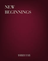 New Beginnings piano sheet music cover